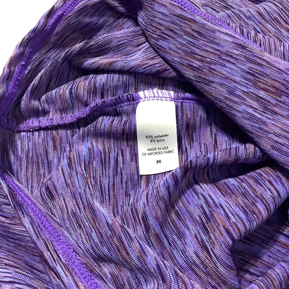 Lucy Athletic Jacket Pullover Sweater Workout Yoga Purple Medium - Picture 8 of 13
